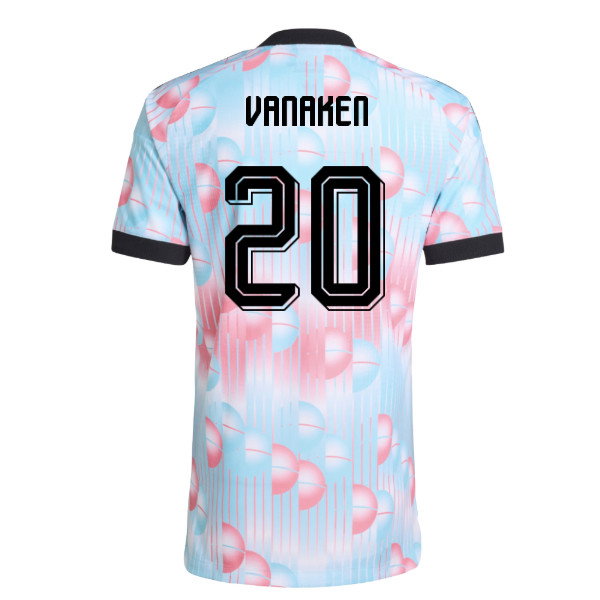 2026-2027 Belgium Authentic Away Shirt (Vanaken 20)-SoccerKits Hub | Buy Soccer Jerseys Online